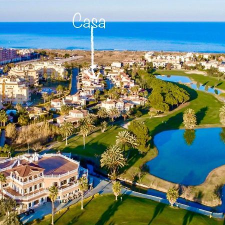 Villa Con Jardin En Oliva Nova Golf A 100M De La Playa Exterior foto