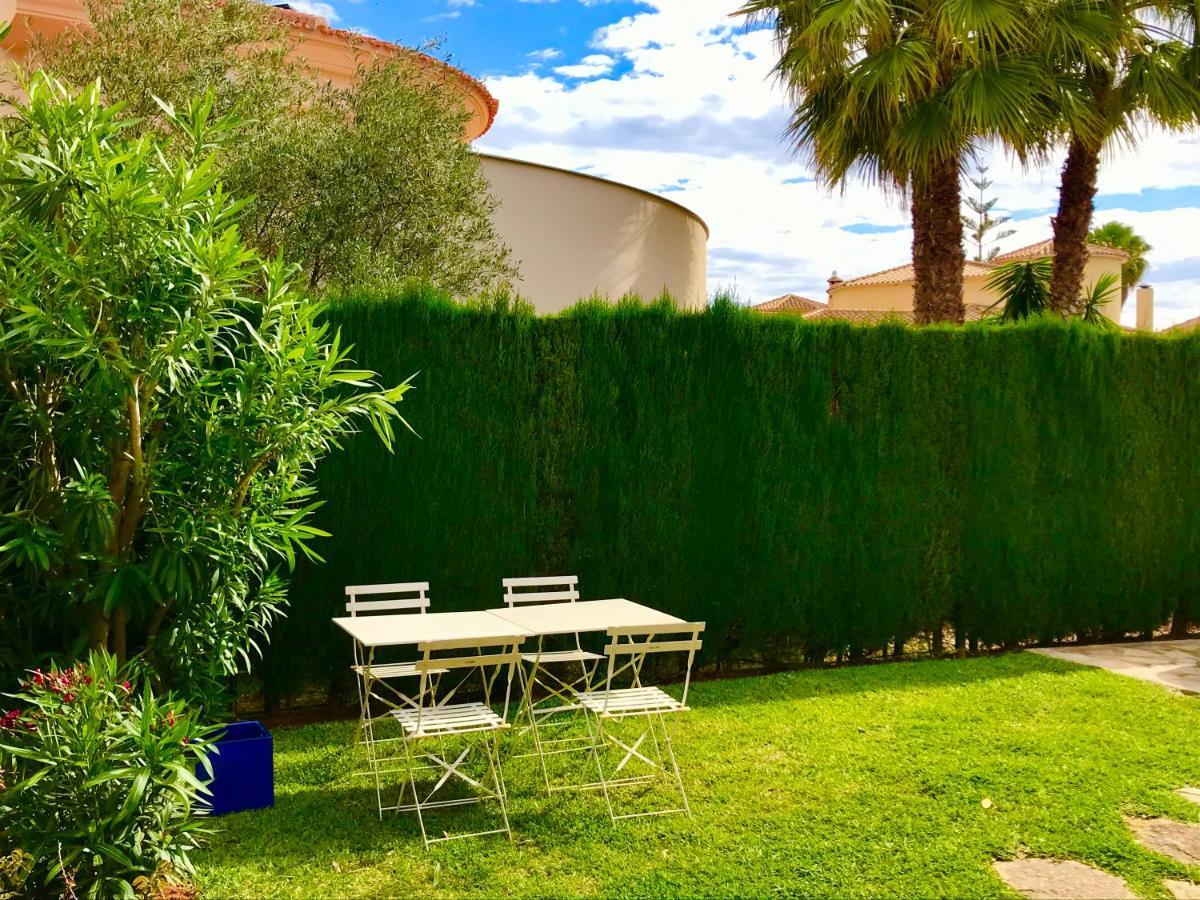 Villa Con Jardin En Oliva Nova Golf A 100M De La Playa Exterior foto